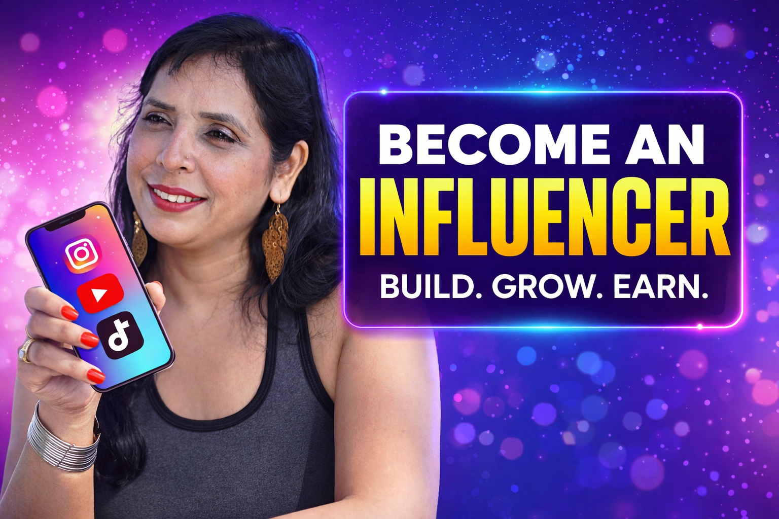 Influencer Blueprint: Build, Grow & Monetize Your Social Media Presence